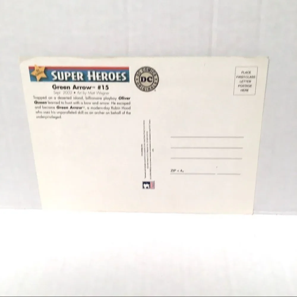 ‎DC comics Super Hero 2005 postcards 6 pack